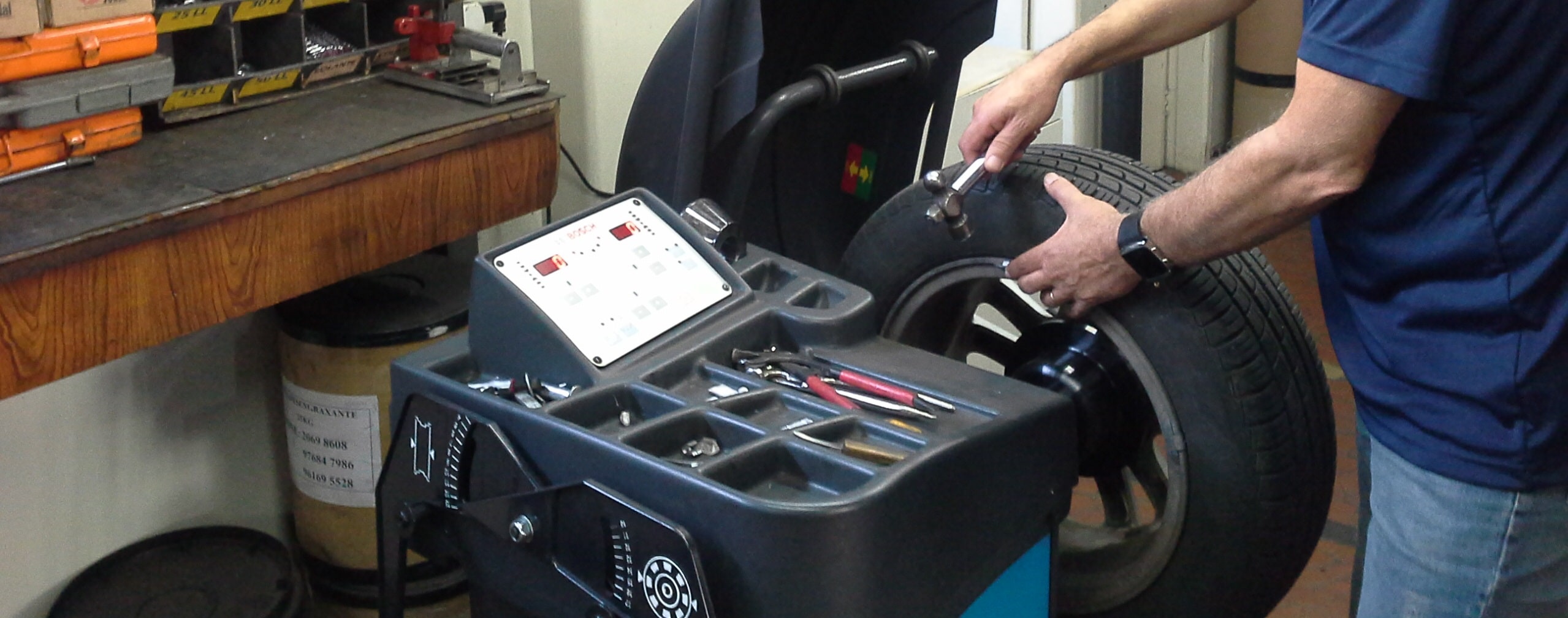 Balanceamento das Rodas