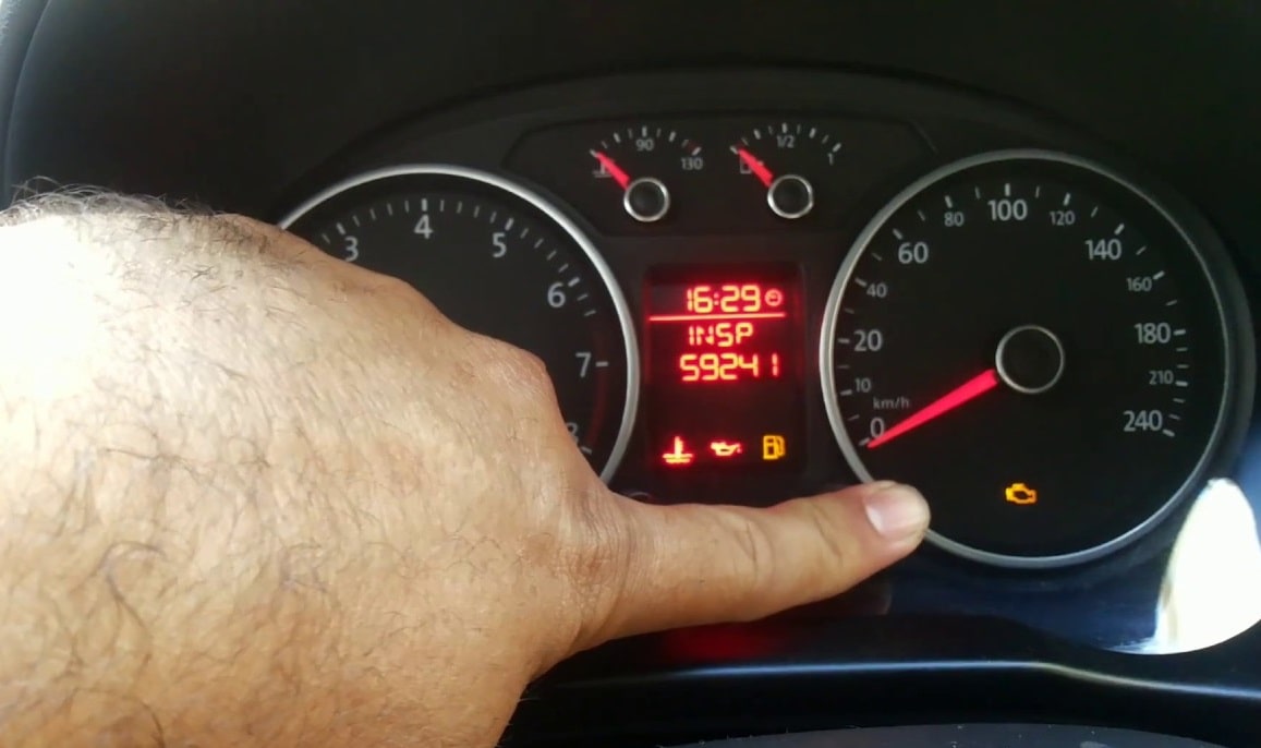 Luz do sistema de injeção eletrônica